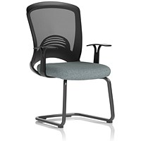 Astro Visitor Cantilever Leg Mesh Chair, Rivet Tensile
