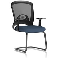 Astro Visitor Cantilever Leg Mesh Chair, Quest Whelk