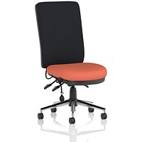 Chiro High Black Back Chair, Quest Crab