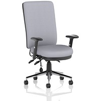 Chiro High Back Chair, Height Adjustable Arms, Quest Shell