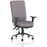 Chiro High Back Chair, Folding Arms, Rivet Fuse