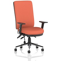 Chiro High Back Chair, Folding Arms, Quest Crab