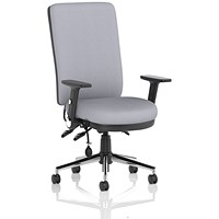 Chiro High Back Chair, Folding Arms, Quest Shell
