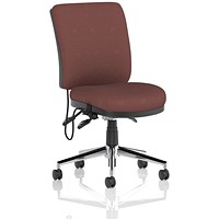 Chiro Medium Back Chair, Rivet Forge