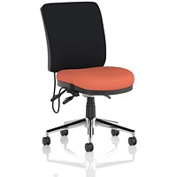 Chiro Medium Black Back Chair, Quest Crab