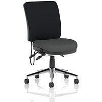 Chiro Medium Black Back Chair, Quest Mussel