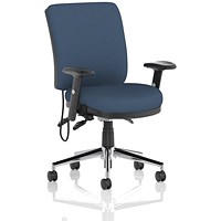 Chiro Medium Back Chair, Height Adjustable Arms, Quest Whelk