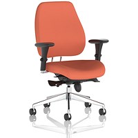 Chiro Plus High Back Chair, Height Adjustable Arms, Quest Crab
