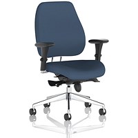 Chiro Plus High Back Chair, Height Adjustable Arms, Quest Whelk