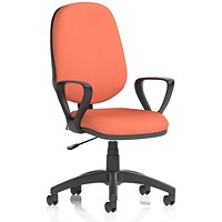 Eclipse Plus I Lever Task Operator Chair, Fixed Height Arms, Quest Crab