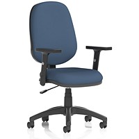 Eclipse Plus I Lever Task Operator Chair, Height Adjustable Arms, Quest Whelk