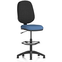 Eclipse Plus I Black Back High Rise Operator Chair, Quest Limpet
