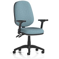 Eclipse Plus II Lever Task Operator Chair, Folding Arms, Rivet Quench Eclipse Plus II Lever Task Operator Chair, Folding Arms, Rivet Quench