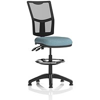 Eclipse Plus II High Rise Mesh Back Operator Chair, Seat Rivet Quench
