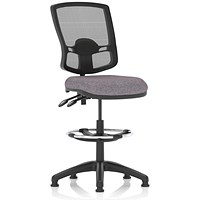 Eclipse Plus II High Rise Deluxe Mesh Back Operator Chair, Seat Rivet Fuse