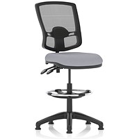 Eclipse Plus II High Rise Deluxe Mesh Back Operator Chair, Seat Quest Shell
