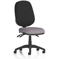 Eclipse Plus III Black Back Lever Task Operator Chair, Rivet Fuse