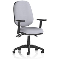 Eclipse Plus III Lever Task Operator Chair, Height Adjustable Arms, Quest Shell