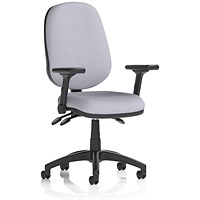 Eclipse Plus III Lever Task Operator Chair, Folding Arms, Quest Shell