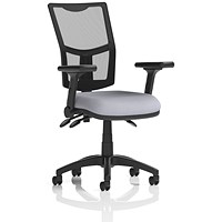 Eclipse Plus III Mesh Back Lever Task Operator Chair, Folding Arms, Quest Shell