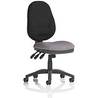 Eclipse Plus XL Black Back Lever Task Operator Chair, Rivet Fuse