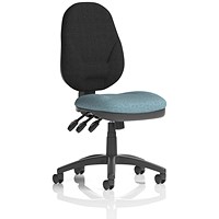 Eclipse Plus XL Black Back Lever Task Operator Chair, Rivet Quench Eclipse Plus XL Black Back Lever Task Operator Chair, Rivet Quench