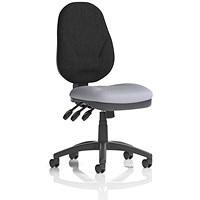 Eclipse Plus XL Black Back Lever Task Operator Chair, Quest Shell