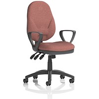 Eclipse Plus XL Lever Task Operator Chair, Fixed Height Arms, Rivet Forge