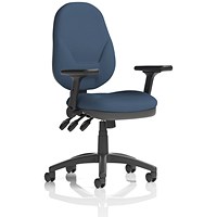 Eclipse Plus XL Lever Task Operator Chair, Folding Arms, Quest Whelk