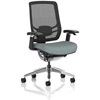Ergo Click Mesh Back Chair, Height Adjustable Arms, Rivet Tensile