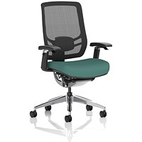 Ergo Click Mesh Back Chair, Height Adjustable Arms, Quest Kelp