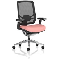 Ergo Click Mesh Back Chair, Height Adjustable Arms, Quest Shrimp
