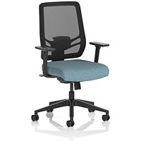 Ergo Twist Mesh Back Ergonomic Task Operator Office Chair, Height Adjustable Arms, Seat Rivet Quench