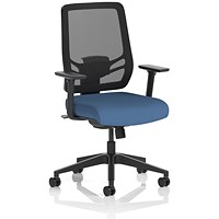 Ergo Twist Mesh Back Ergonomic Task Operator Office Chair, Height Adjustable Arms, Seat Quest Limpet