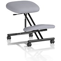 Kneeling Stool, Black Frame, Quest Shell
