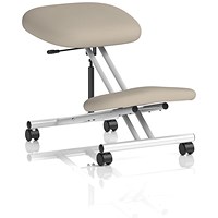 Kneeling Stool, Silver Frame, Quest Salt