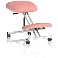 Kneeling Stool, Silver Frame, Quest Shrimp