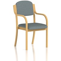 Madrid Visitor Chair, With Arms, Rivet Tensile