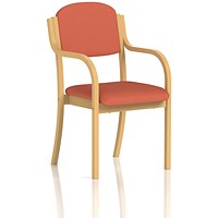 Madrid Visitor Chair, With Arms, Quest Crab
