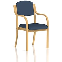 Madrid Visitor Chair, With Arms, Quest Whelk