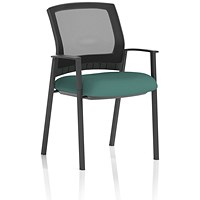 Metro Mesh Back Visitor Chair, Quest Kelp