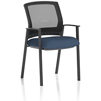 Metro Mesh Back Visitor Chair, Quest Whelk