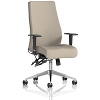 Onyx Ergo Posture Chair, Height Adjustable Arms, Quest Salt