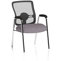 Portland Mesh Back Visitor Chair, Rivet Fuse