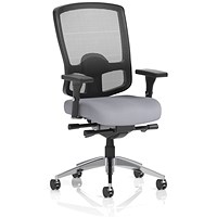 Regent High Mesh Back Ergonomic Task Operator Chair, Height Adjustable Arms, Quest Shell