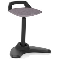 Spry Stool, Black Frame, Rivet Fuse
