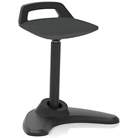 Spry Stool, Black Frame, Quest Mussel