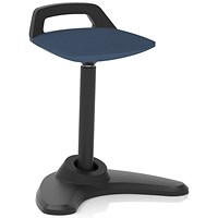 Spry Stool, Black Frame, Quest Whelk Spry Stool, Black Frame, Quest Whelk