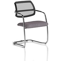 Swift Cantilever Visitor Chair, Rivet Fuse