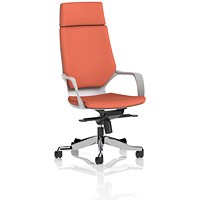 Xenon Executive High Back Chair With Headrest, Fixed Height Arms, Quest Crab